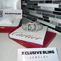 41mm Skeleton VVS Moissanites💎