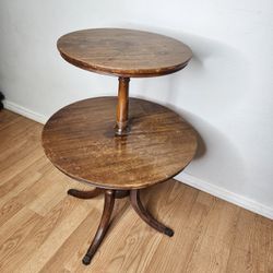 Small Tiered Round Table