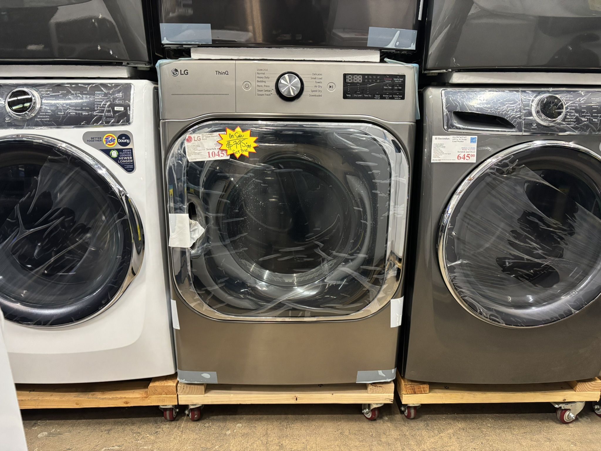 New LG 29” Smart Electric Dryer