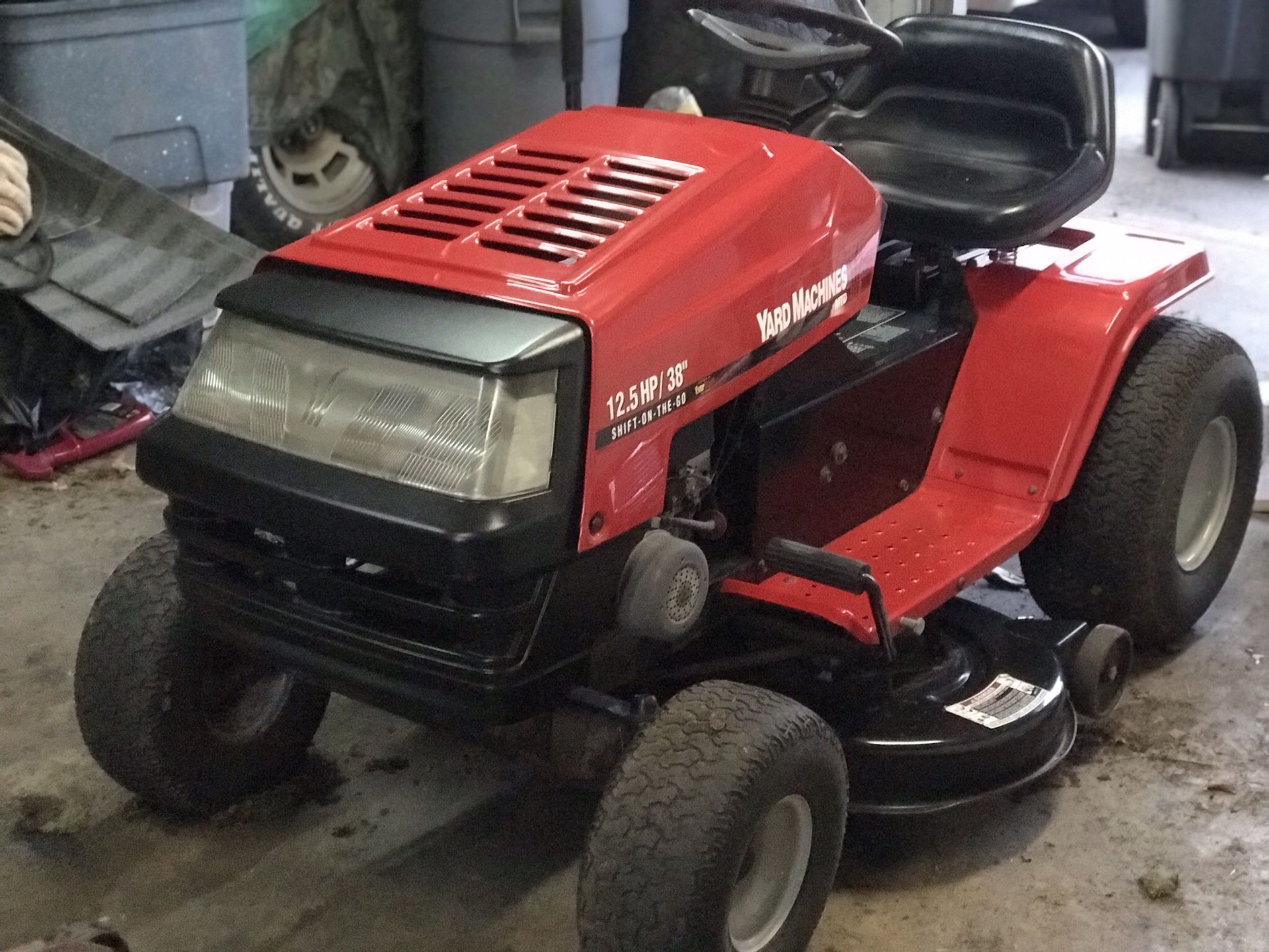 Anyone looking for a lawn more.... yard machines MTD 38”