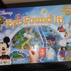 DISNEY Eye Found It! HIDDEN PICTURE GAME!! 