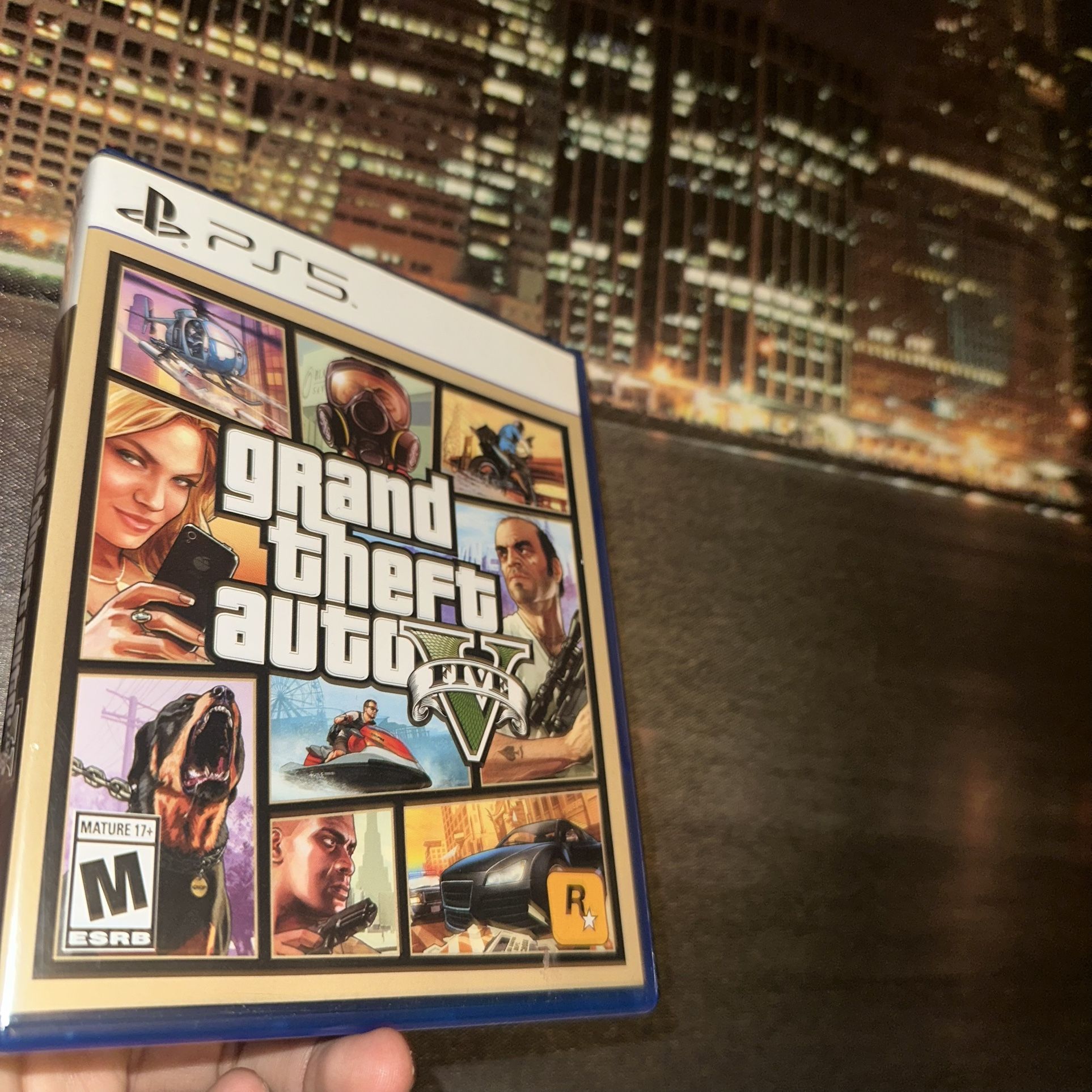 GTA 5 For Ps5 Brand New Sealed