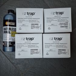 EZ Trap Waterless Urinal Cartridge Kit