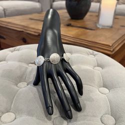 Vintage Sterling Silver Aztec Mayan Calendar Mexico Bracelet