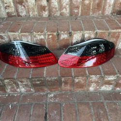*Used* Euro Red / Smoke Tail Light Lamp Pair For 97-04 Porsche Boxster 986