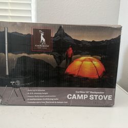 Backpacker Camp Stove 14” ($120 Retail)