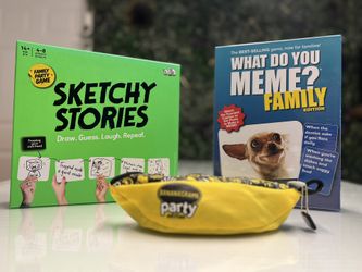 2 Fantastic Family Board Games: What Do You Meme? + BANANAGRAMS