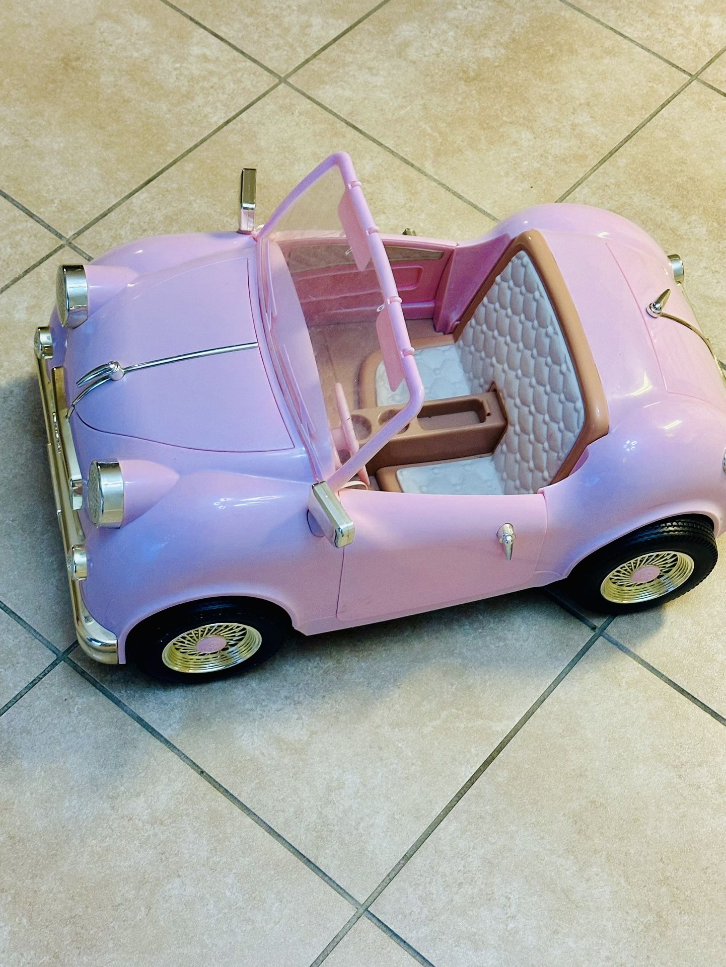 Our Generation 18 inch Doll Pink Convertible