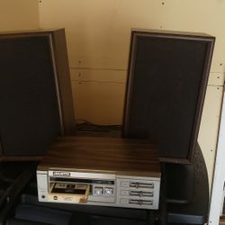 Antique 8 track player