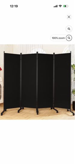 Rolling Room Dividers