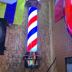 Barber pole Sign