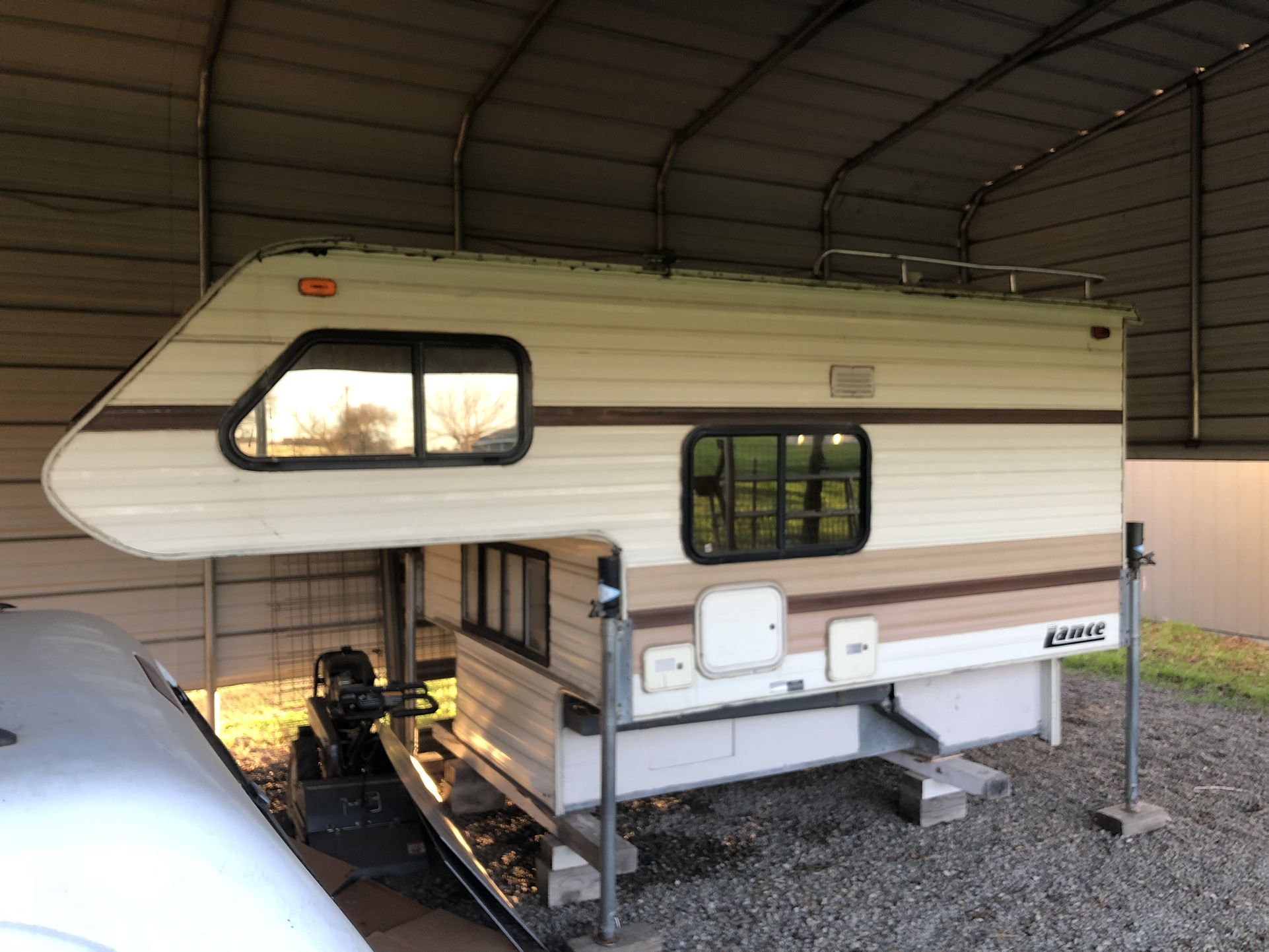 Lance Cab Over Camper Shell