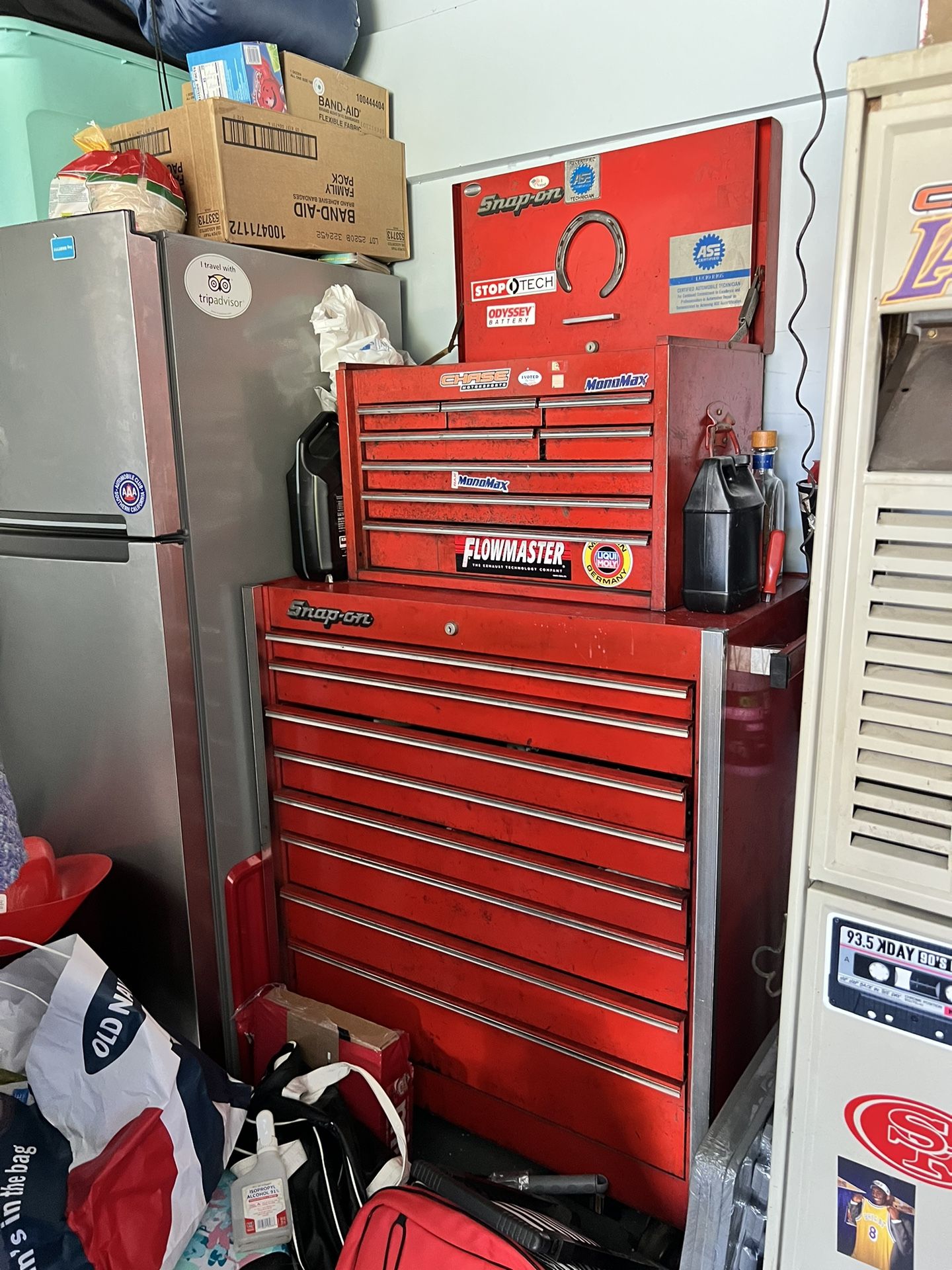 Snap On Toolbox With Tools