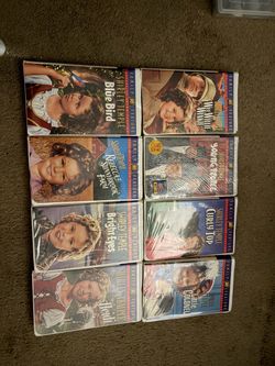 Shirley Temple VHS Collection – 8 Movies