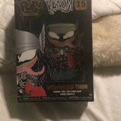 Funky Pin Black And Gold Venomized Thor