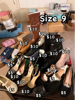 Size 9 women’s shoes