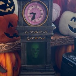 Halloween Grandfather Click Blow Mold 