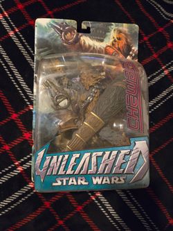 Vintage Star Wars Unleashed Chewbacca Figure