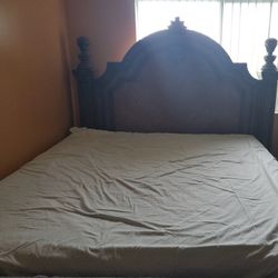 King Size Mattress with Bed Frame