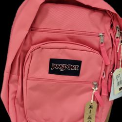 Pink Jansport Backpack