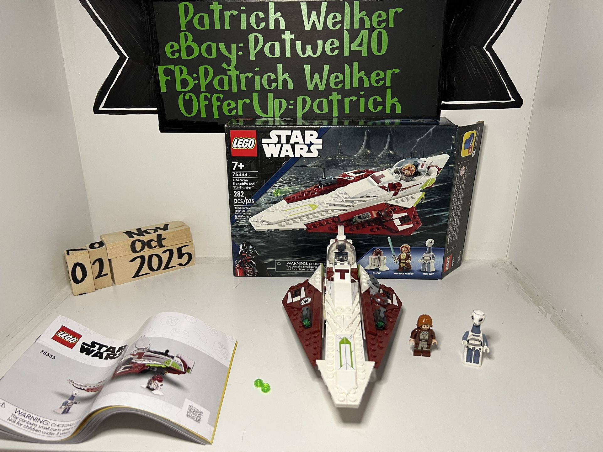 75333 LEGO Star Wars Obi-Wan Kenobi's Jedi Starfighter