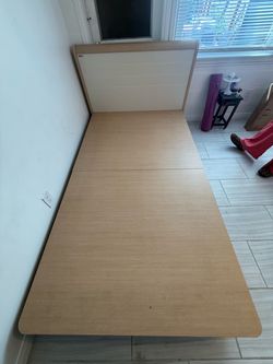 Full / Twin Bed Frame with Headboard