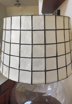 Lamp shade. Pottery Barn.