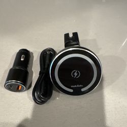 MagSafe Car Vent Phone Holder And Charger