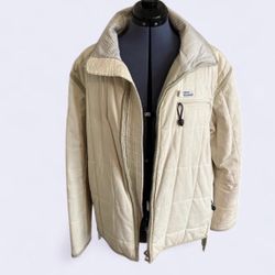 Vintage Retro Men’s Diesel Winter Coat Jacket Off White Sz L