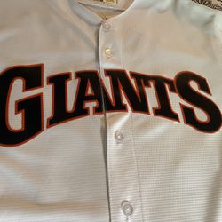 BNWT sf giants majestic  cooperstown throwback 