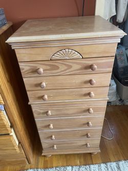 Wood Jewelry Armoire