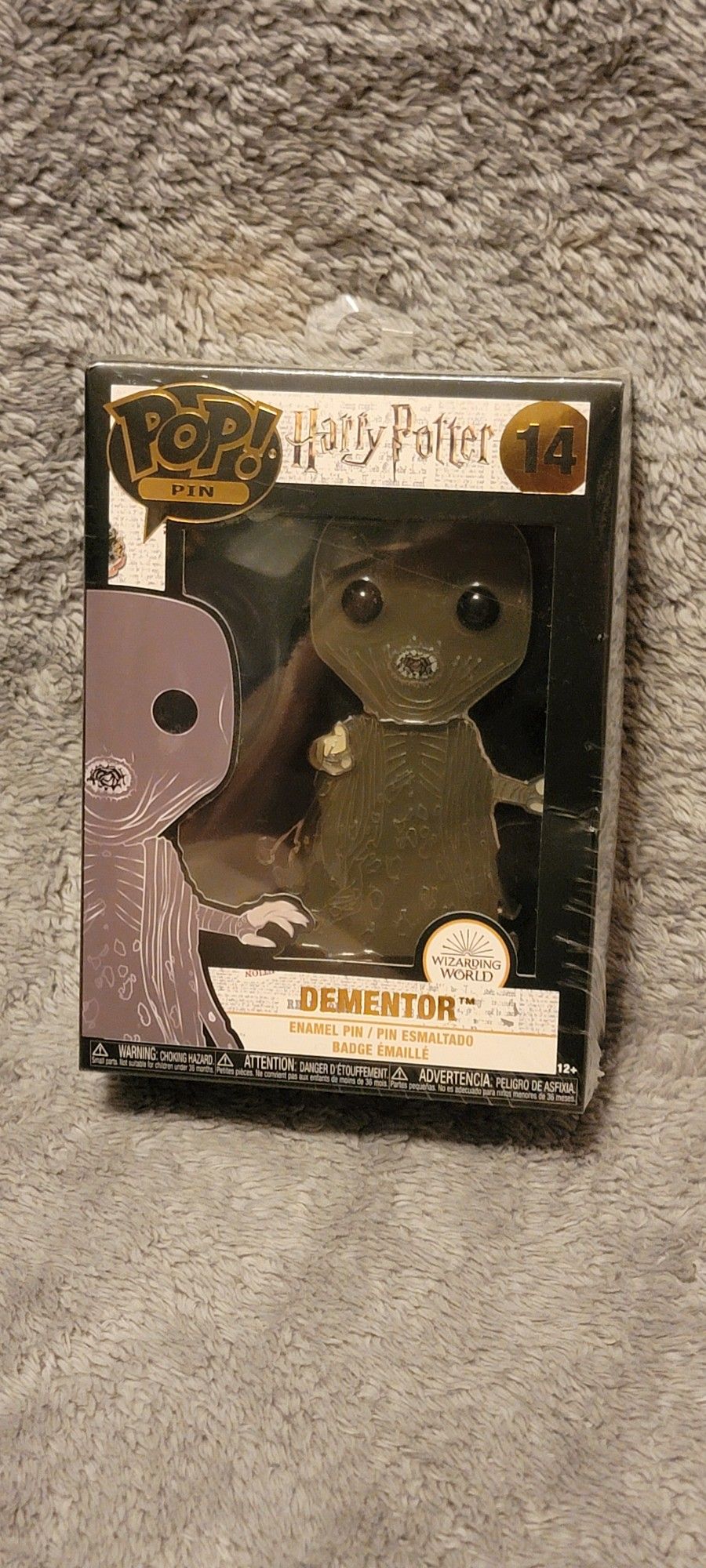 Harry Potter Dementor Enamel Pop Pin
