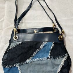 MK Denim Handbag