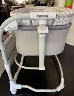 Bedside Baby Bassinet and Infant Convertible High Chair