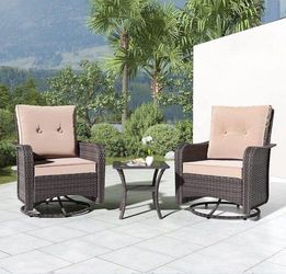 Outdoor chairs patio chairs patio furniture patio swivel chairs outdoor rocking swivel chairs πβ
βοΈ