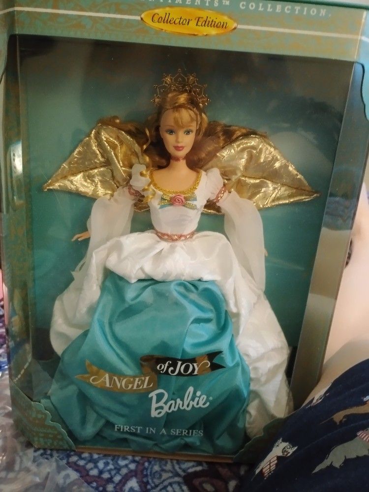 Angel Of Joy Barbie First In Series Timeless Sentiments Collection