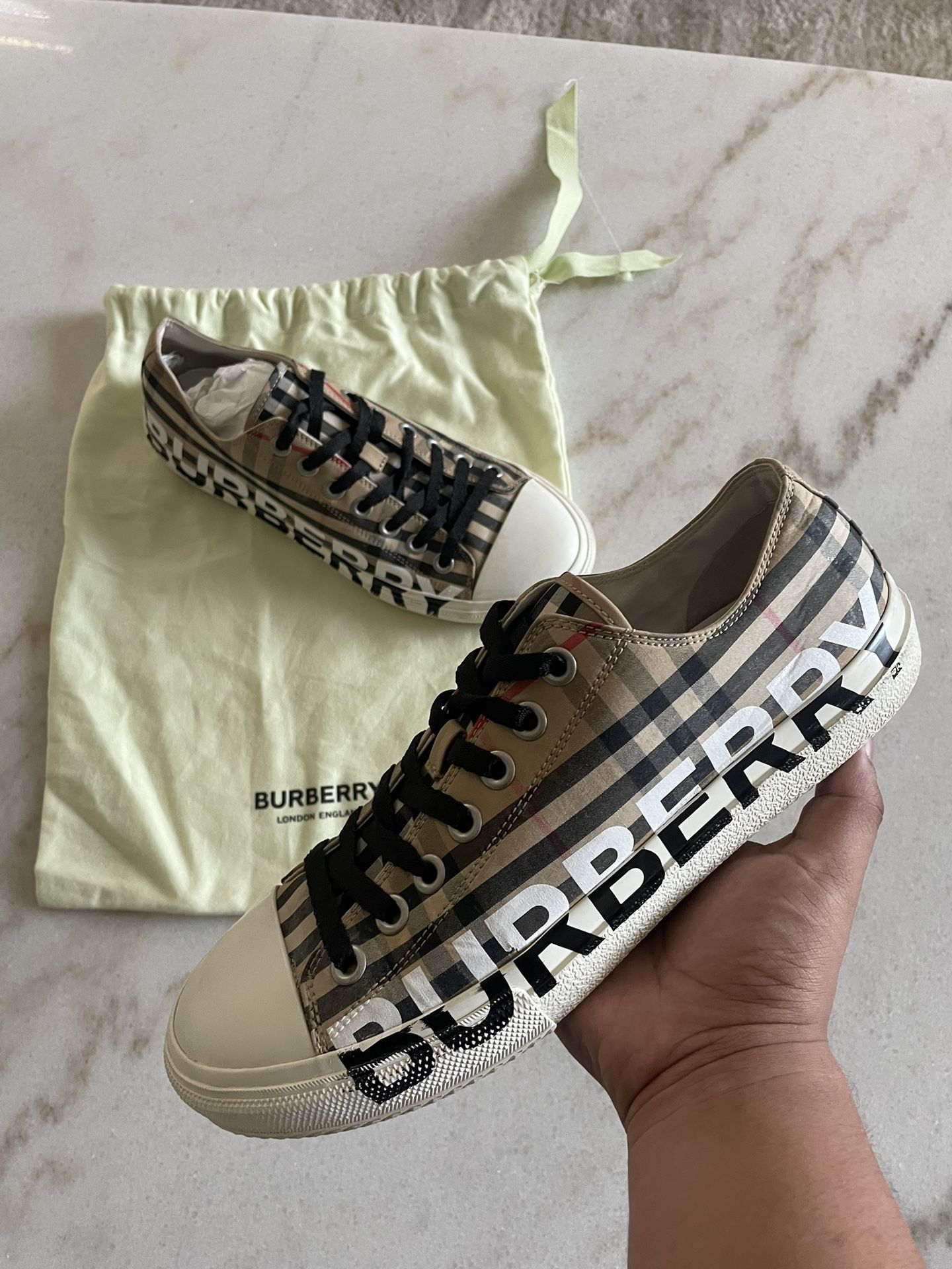 Burberry Check Shoes