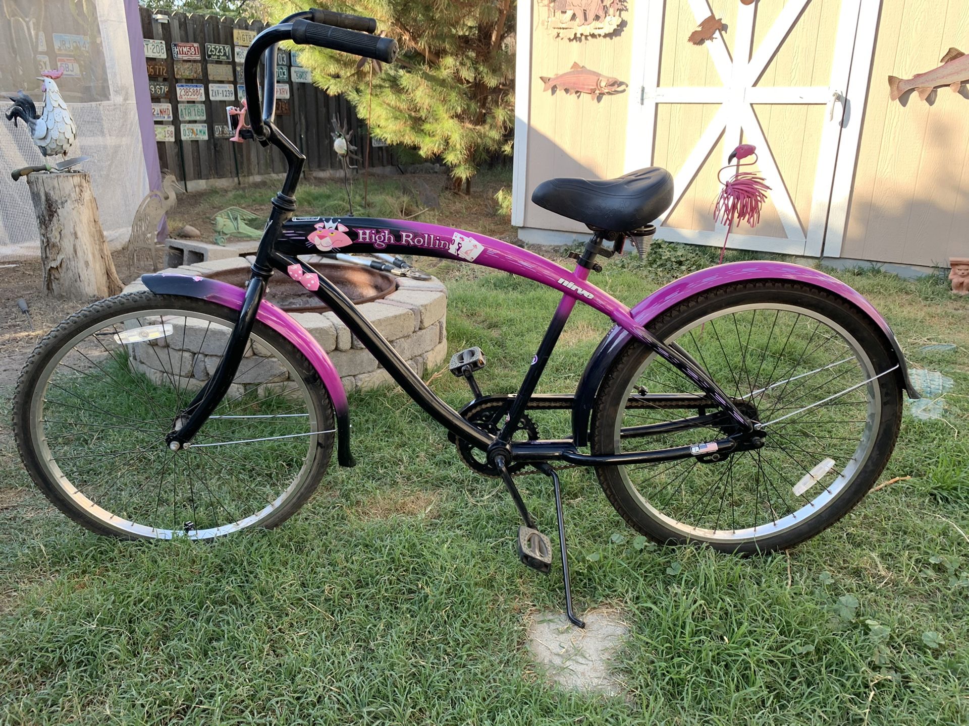 40th anniversary pink panther high roller cruiser bicycle (bike)FIRM ON PRICE