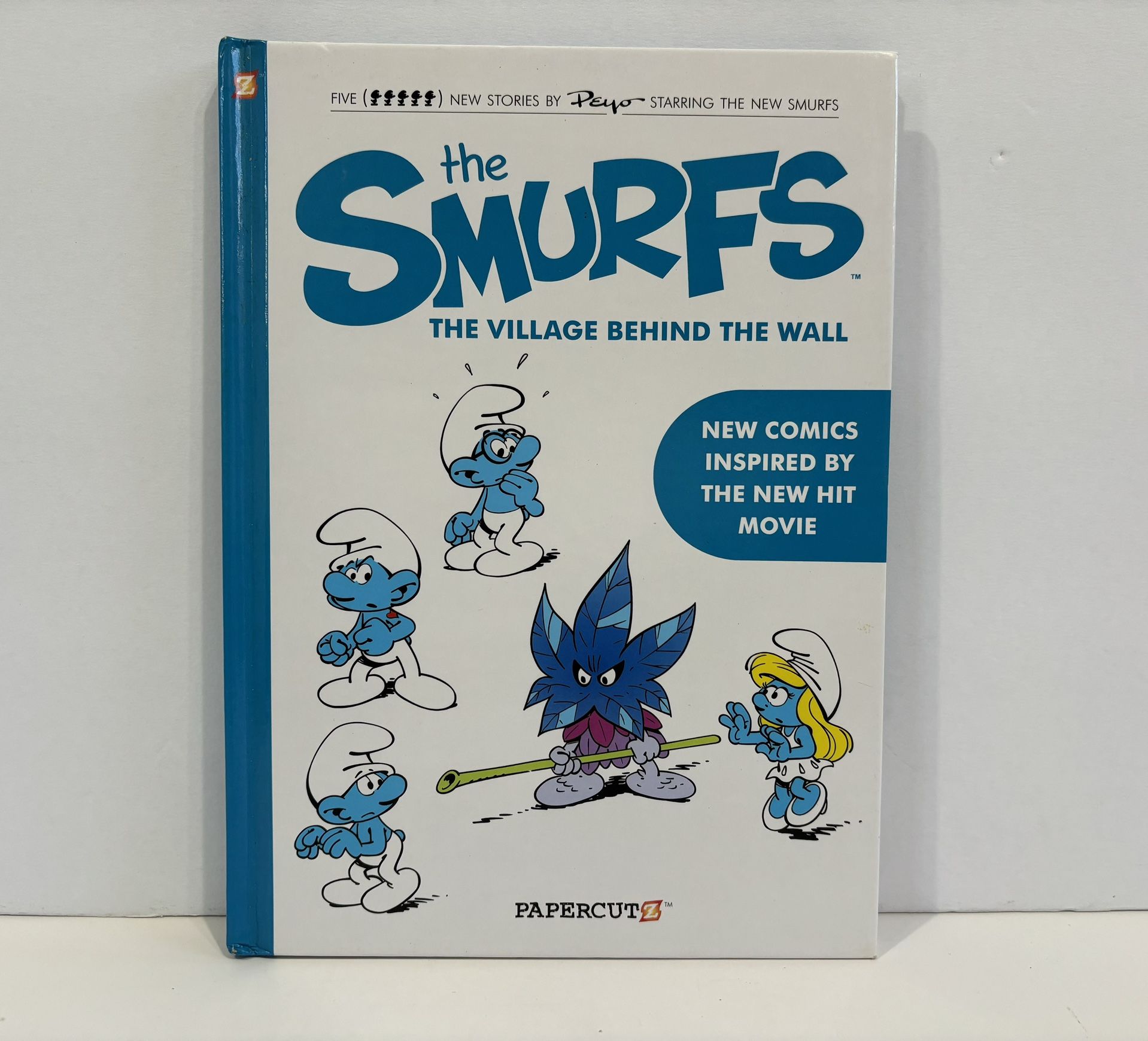 The Smurfs The Village Behind The Wall by Peyo Graphic Novel 2017 Hardcover