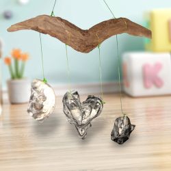 Wind Chime  Seashell Driftwood 