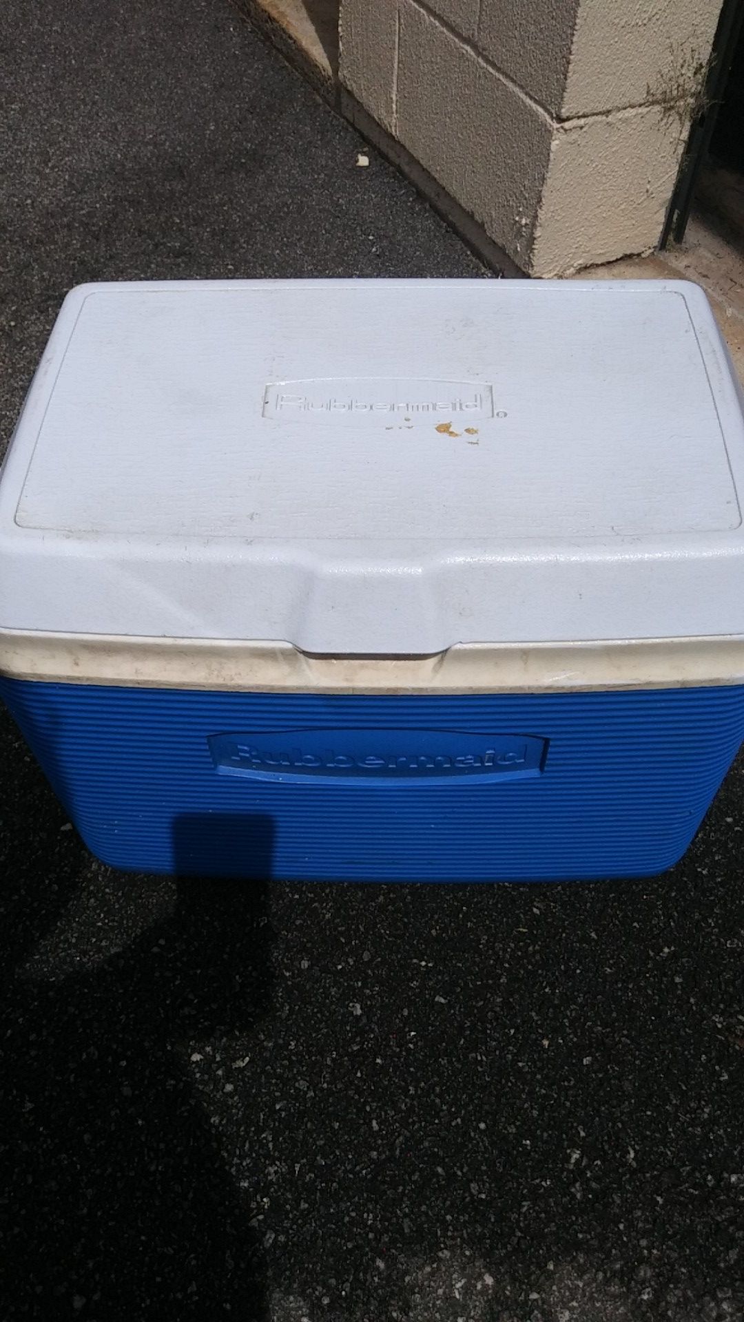 Rubbermaid cooler