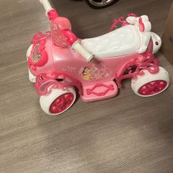 Ride On With Bubble Blower 