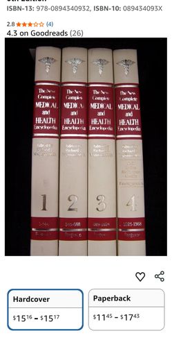 1986  The New Complete Medical and Health Encyclopedia Set