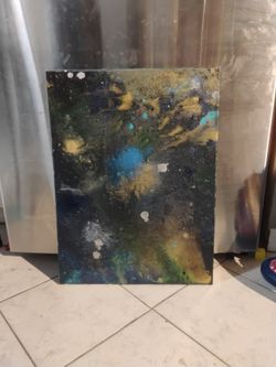 16x30 Canvas (Painted By My Son)