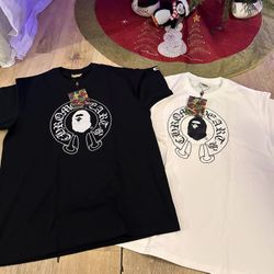 Bape Chrome Hearts Shirts 