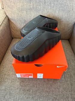 Nike Mind 001 Slide Triple Black Size 12 $160