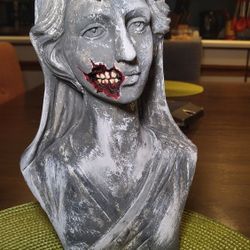 Hand Painted Halloween Bust