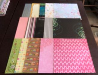 12” x 12” Premium Cardstock Lot #2 - 50 Sheets