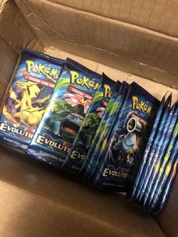Evolutions XY- Booster packs