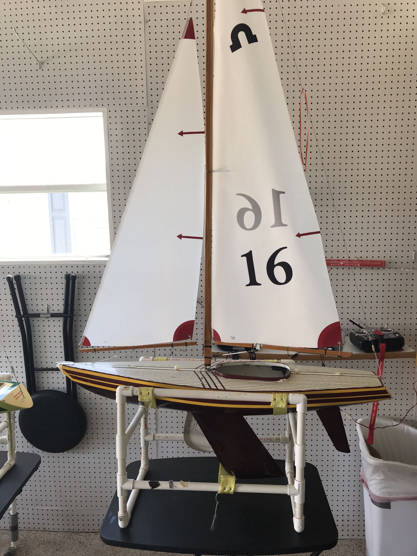 Sailboats (One Soling and one Fairwind )with remotes